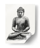 Buda en el Borobudur - Leo Gestel | Cuadro decorativo de Canvas Lab