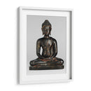Escultura de Buda Shakyamuni durante el siglo XV | Cuadro decorativo de Canvas Lab