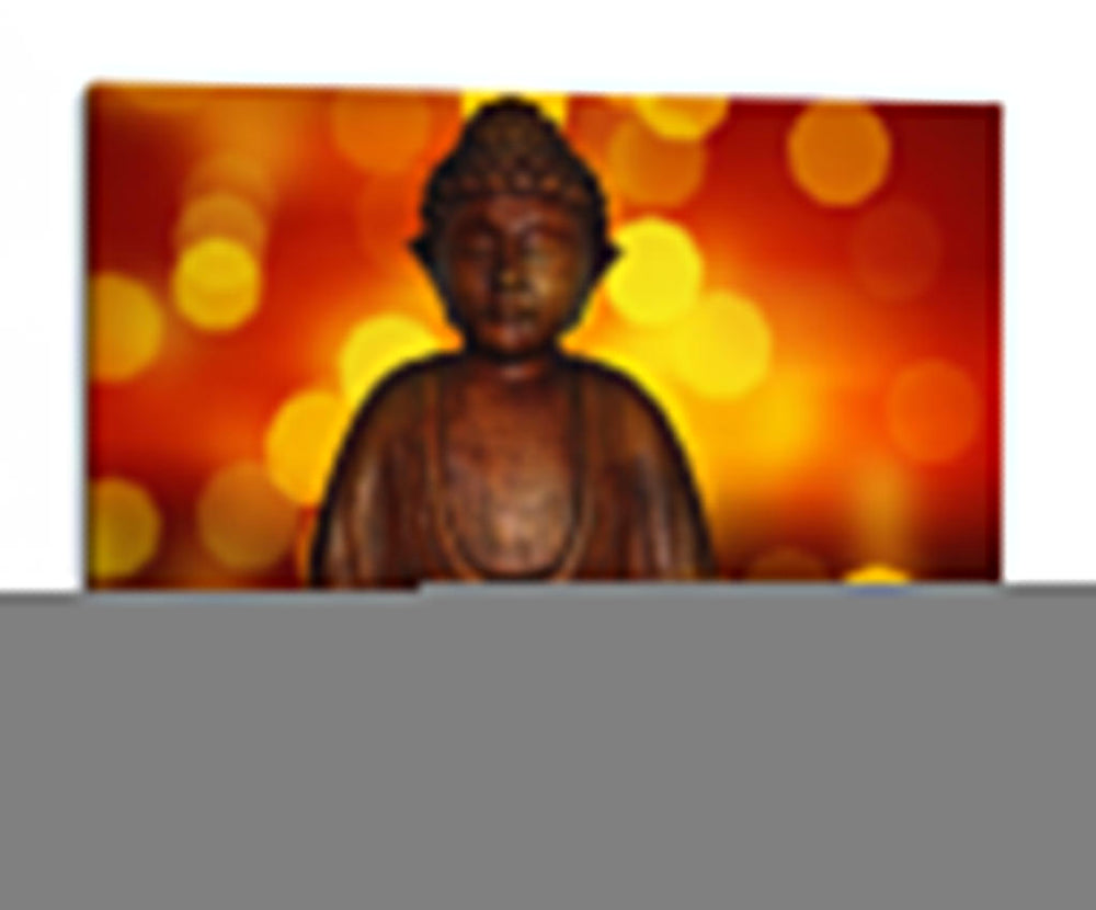 Buda bokeh | Cuadro decorativo de Canvas Lab
