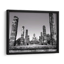 Buda entre pilares | Cuadro decorativo de Canvas Lab