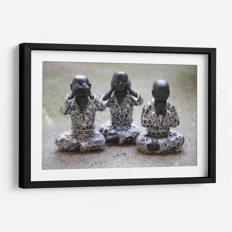 Tres figuras sabias | Cuadro decorativo de Canvas Lab