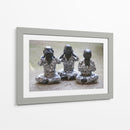 Tres figuras sabias | Cuadro decorativo de Canvas Lab