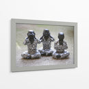 Tres figuras sabias | Cuadro decorativo de Canvas Lab