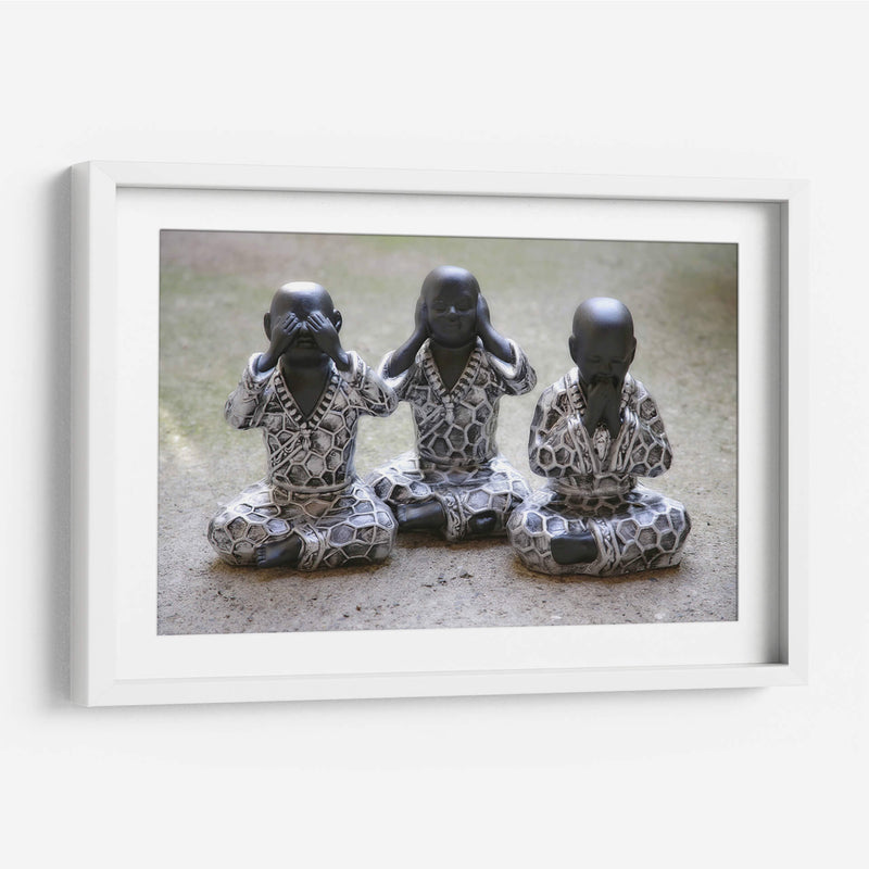Tres figuras sabias | Cuadro decorativo de Canvas Lab