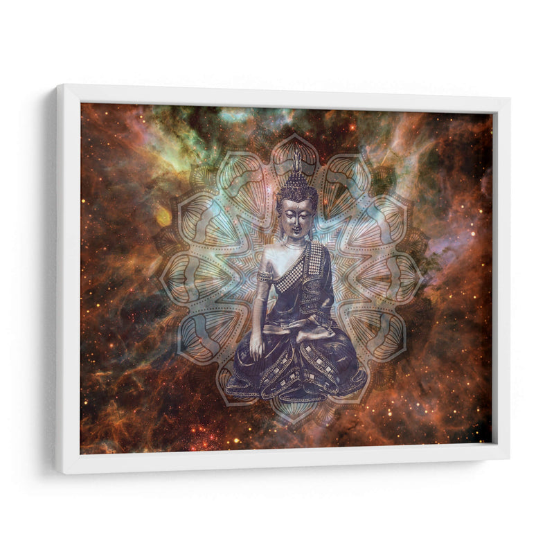 Buda en el cosmos | Cuadro decorativo de Canvas Lab