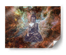 Buda en el cosmos | Cuadro decorativo de Canvas Lab