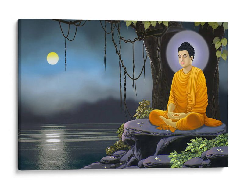 Noche de meditación | Cuadro decorativo de Canvas Lab