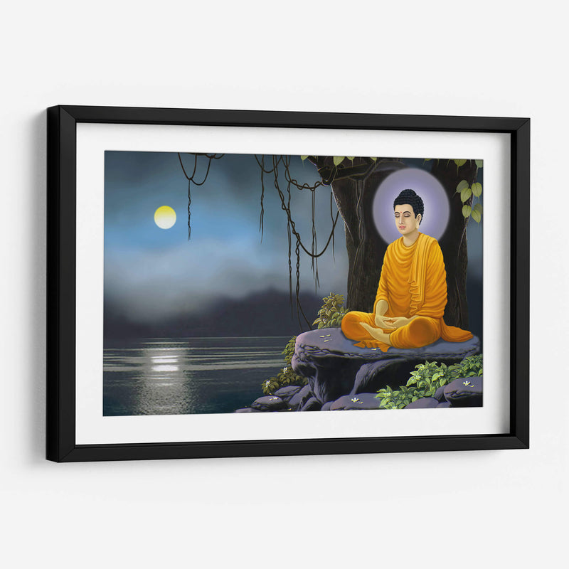 Noche de meditación | Cuadro decorativo de Canvas Lab