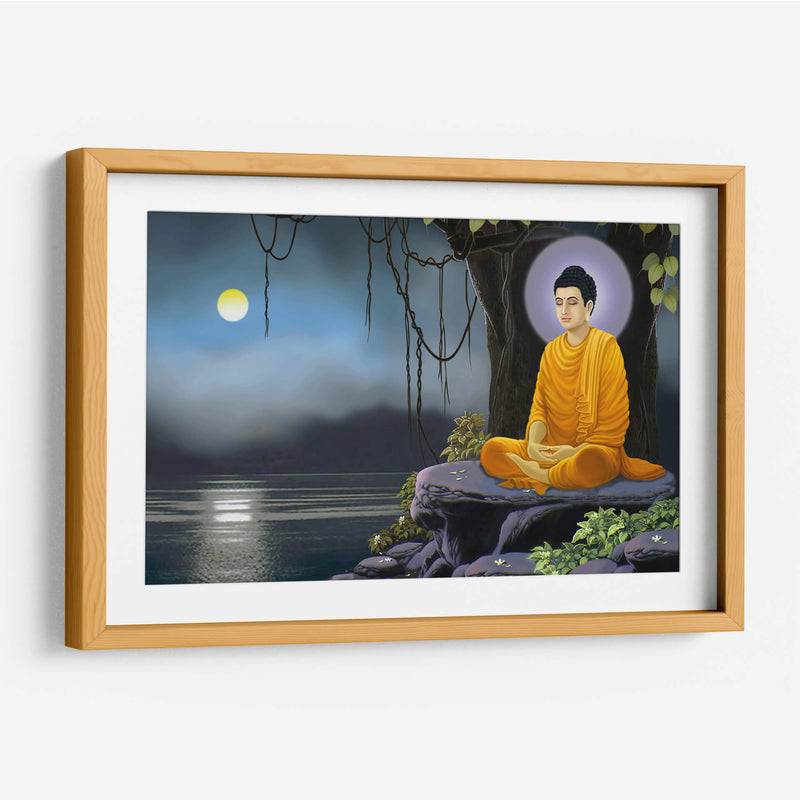 Noche de meditación | Cuadro decorativo de Canvas Lab