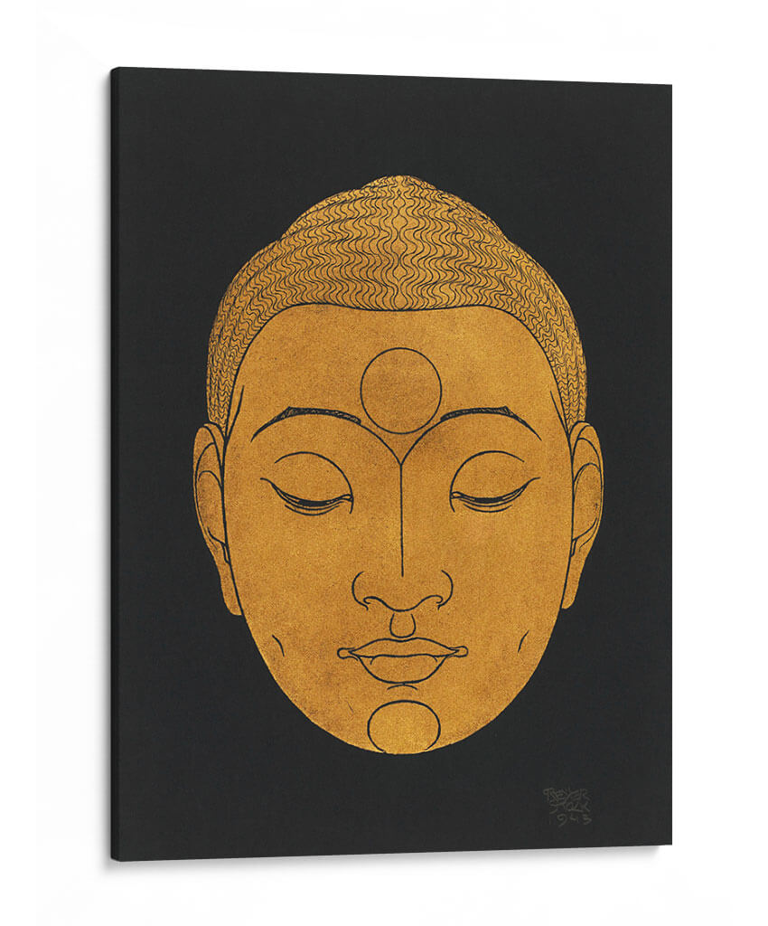Cabeza de Buda - Reijer Stolk | Cuadro decorativo de Canvas Lab