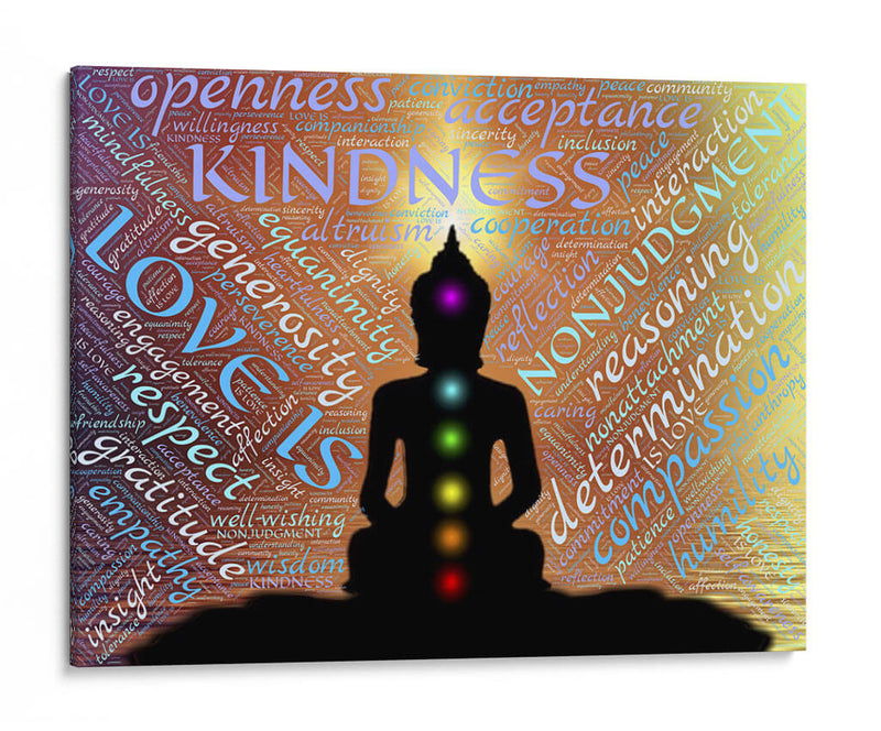 Amor y amabilidad | Cuadro decorativo de Canvas Lab