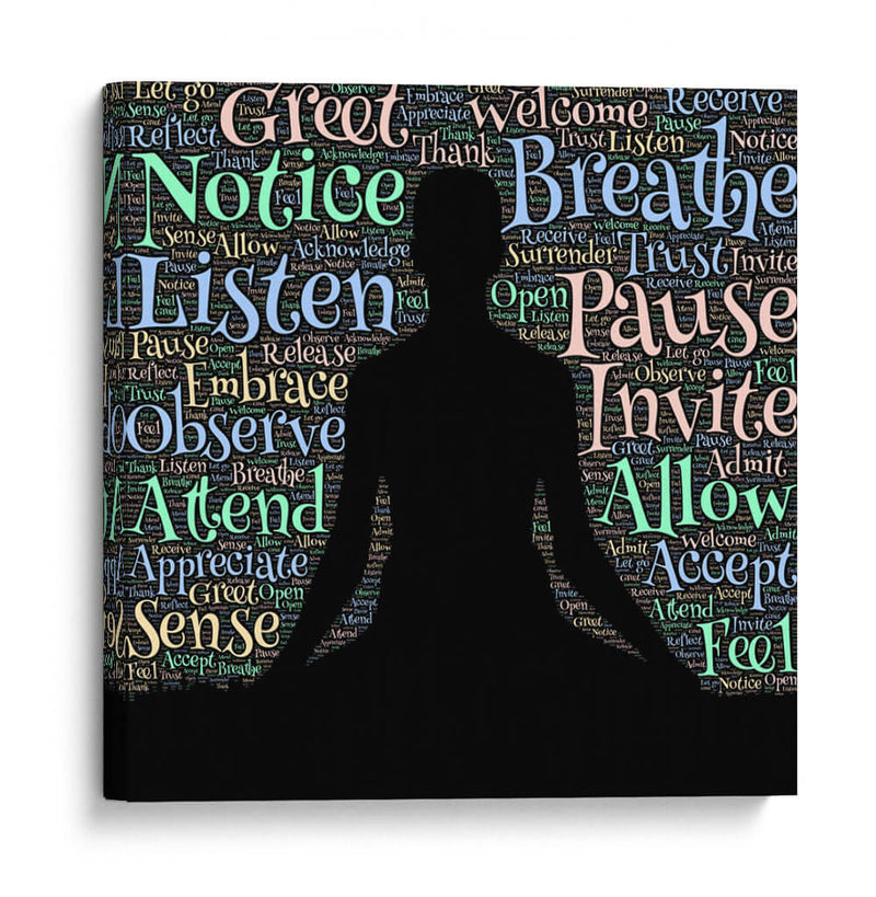 Serenidad para la reflexión | Cuadro decorativo de Canvas Lab