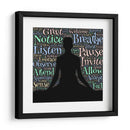 Serenidad para la reflexión | Cuadro decorativo de Canvas Lab