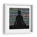 Serenidad para la reflexión | Cuadro decorativo de Canvas Lab