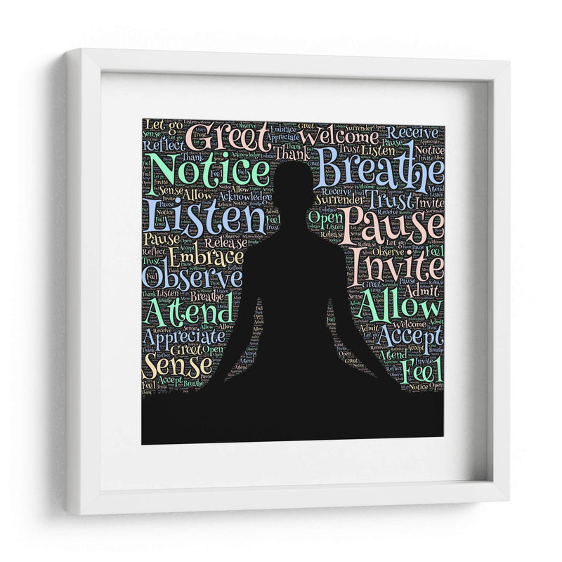 Serenidad para la reflexión | Cuadro decorativo de Canvas Lab