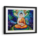 Mucalinda protege al Buda de la lluvia | Cuadro decorativo de Canvas Lab