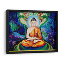 Mucalinda protege al Buda de la lluvia | Cuadro decorativo de Canvas Lab