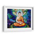 Mucalinda protege al Buda de la lluvia | Cuadro decorativo de Canvas Lab