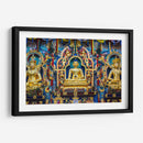 Templo Dorado del Monasterio Namdroling | Cuadro decorativo de Canvas Lab