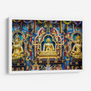Templo Dorado del Monasterio Namdroling | Cuadro decorativo de Canvas Lab