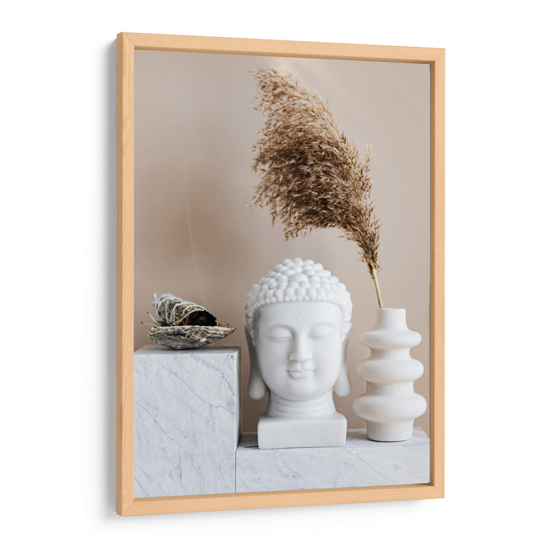 Buda y una rama | Cuadro decorativo de Canvas Lab