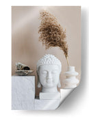 Buda y una rama | Cuadro decorativo de Canvas Lab