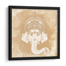 Ganesh beige | Cuadro decorativo de Canvas Lab
