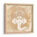 Ganesh beige | Cuadro decorativo de Canvas Lab