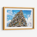 Templo visto desde abajo | Cuadro decorativo de Canvas Lab