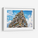 Templo visto desde abajo | Cuadro decorativo de Canvas Lab