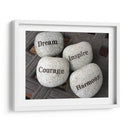 Dream, Inspire, Courage, Harmony | Cuadro decorativo de Canvas Lab