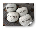 Dream, Inspire, Courage, Harmony | Cuadro decorativo de Canvas Lab