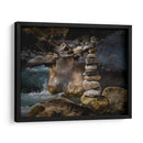 Piedras en el mar | Cuadro decorativo de Canvas Lab