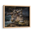 Piedras en el mar | Cuadro decorativo de Canvas Lab