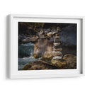 Piedras en el mar | Cuadro decorativo de Canvas Lab