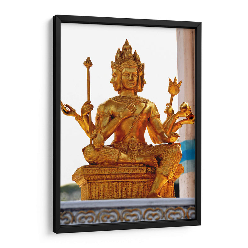 Buda de cuatro caras (Brahma) | Cuadro decorativo de Canvas Lab
