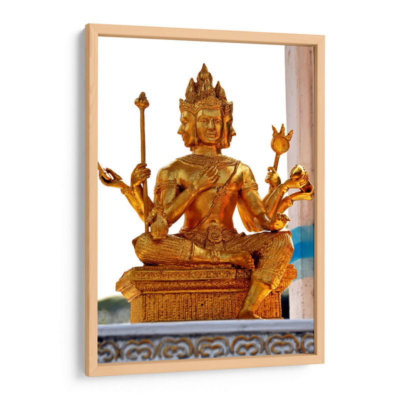 Buda de cuatro caras (Brahma) | Cuadro decorativo de Canvas Lab