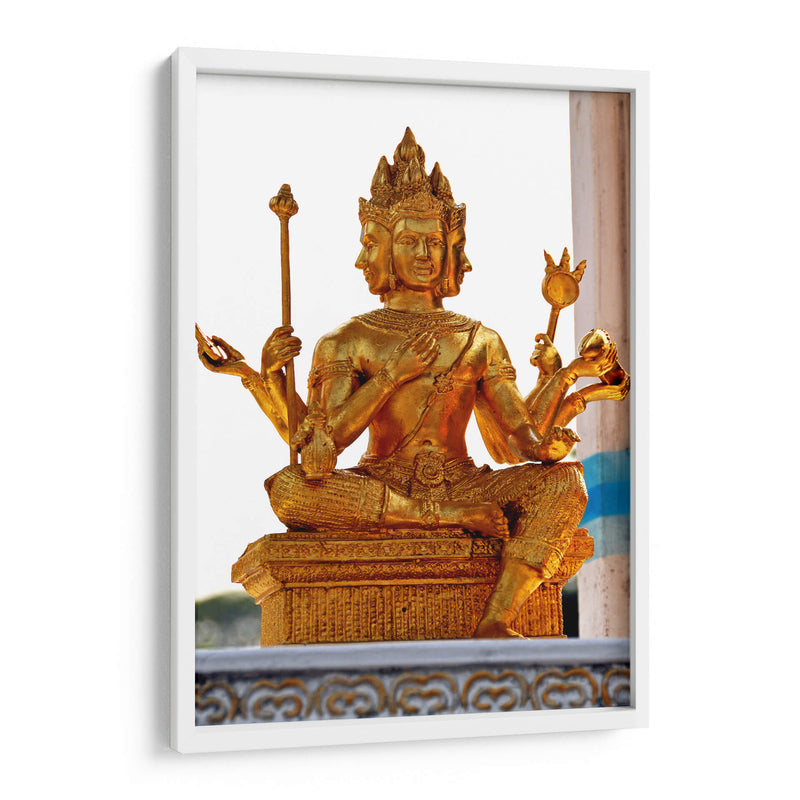 Buda de cuatro caras (Brahma) | Cuadro decorativo de Canvas Lab