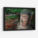 Cabeza del gran Buda de Leshan | Cuadro decorativo de Canvas Lab
