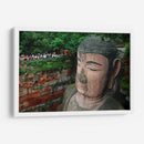 Cabeza del gran Buda de Leshan | Cuadro decorativo de Canvas Lab
