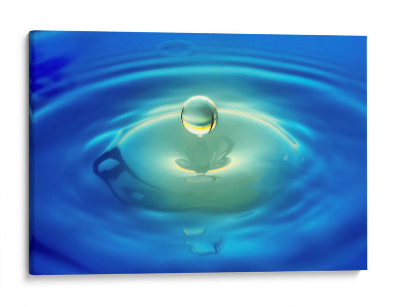 Gota aquamarina | Cuadro decorativo de Canvas Lab