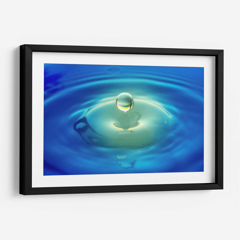 Gota aquamarina | Cuadro decorativo de Canvas Lab