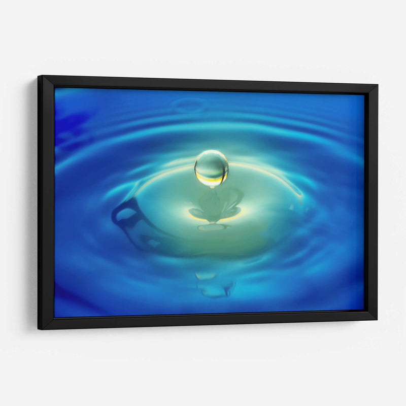 Gota aquamarina | Cuadro decorativo de Canvas Lab