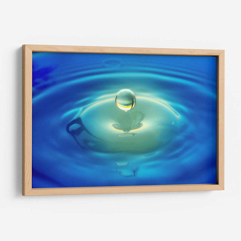 Gota aquamarina | Cuadro decorativo de Canvas Lab