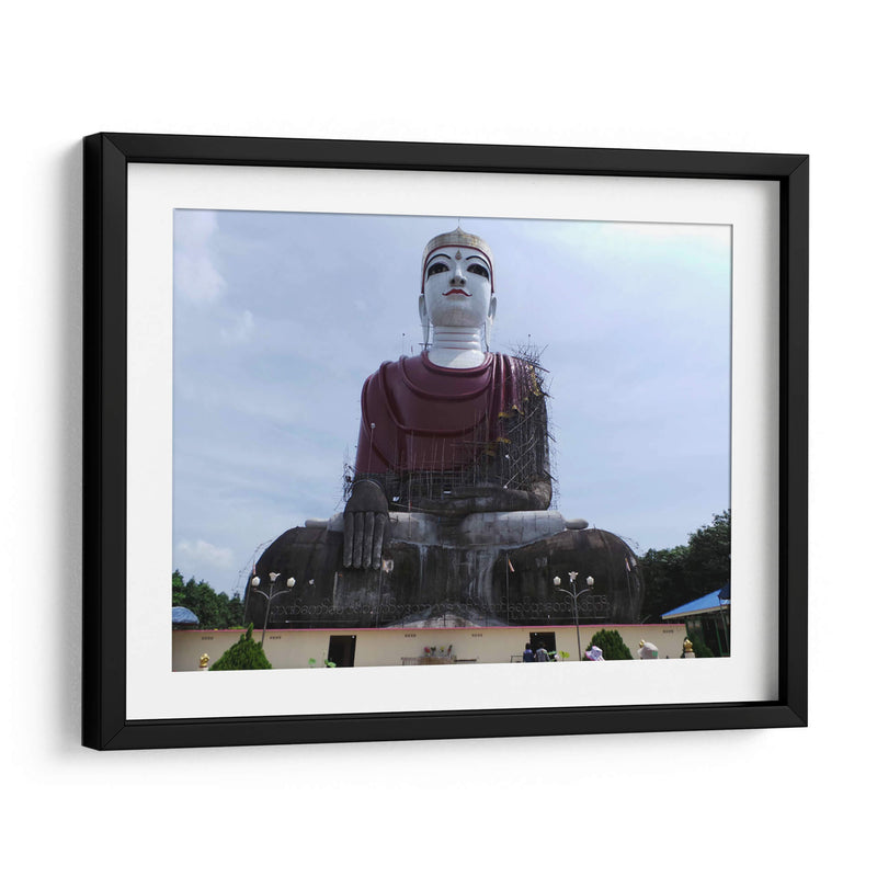 Templo del Buda sentado de Win Sein | Cuadro decorativo de Canvas Lab