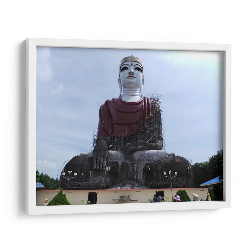 Templo del Buda sentado de Win Sein | Cuadro decorativo de Canvas Lab