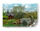 Jardín chino en el jardín botánico de Montréal - Carla Fernández | Cuadro decorativo de Canvas Lab