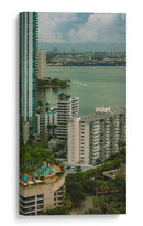 Escena fisgona a Dodge Island - Carla Fernández | Cuadro decorativo de Canvas Lab