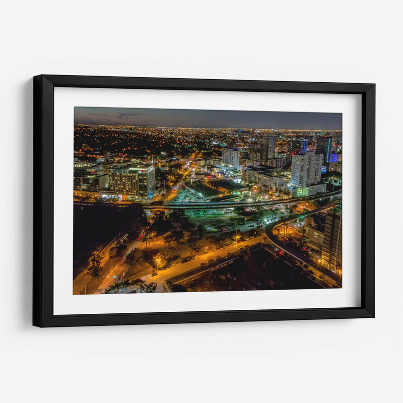 Luces de la ciudad de Miami - Carla Fernández | Cuadro decorativo de Canvas Lab