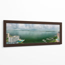 Horizonte de Miami presagiando el huracán Elsa - Carla Fernández | Cuadro decorativo de Canvas Lab